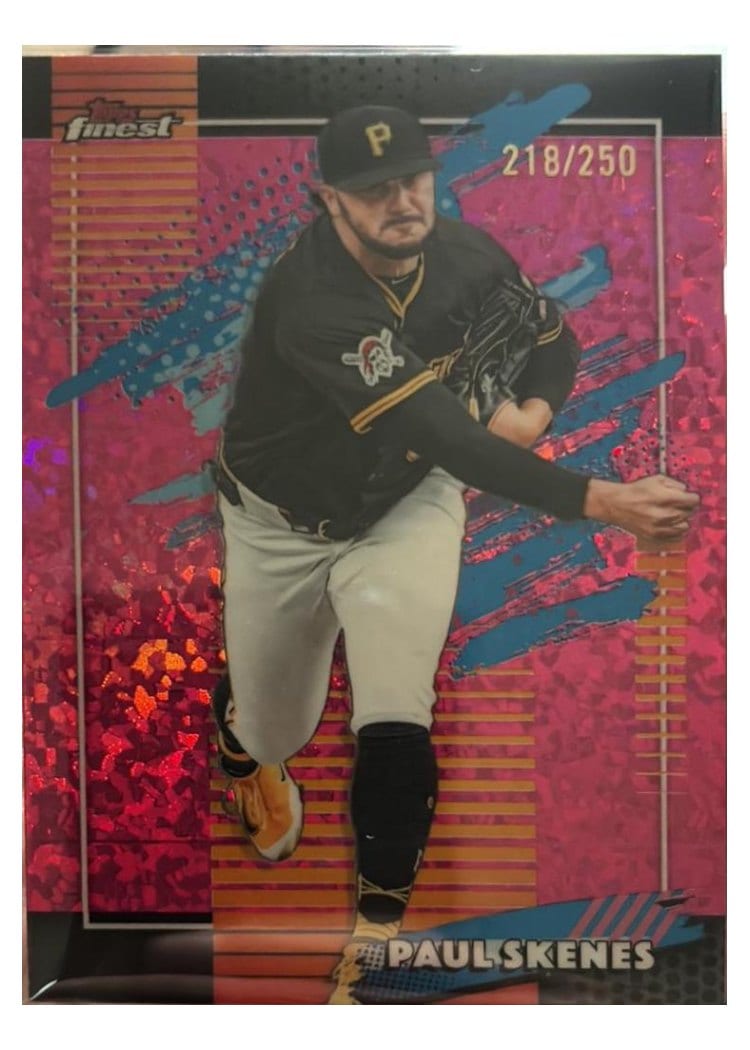 2026 Topps Finest Paul Skenes #110 card