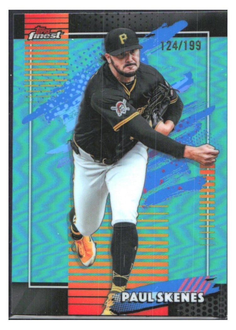 2026 Topps Finest Paul Skenes #110 card