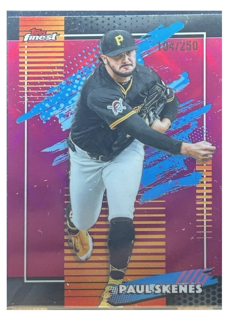 2026 Topps Finest Paul Skenes #110 card