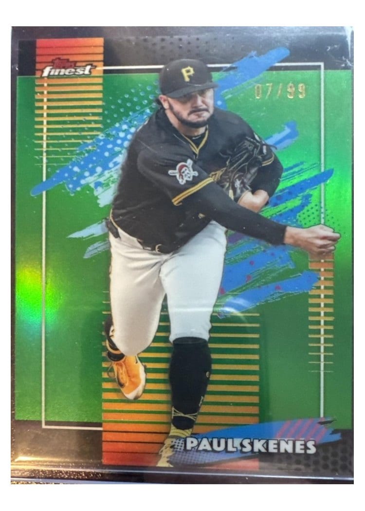 2026 Topps Finest Paul Skenes #110 card