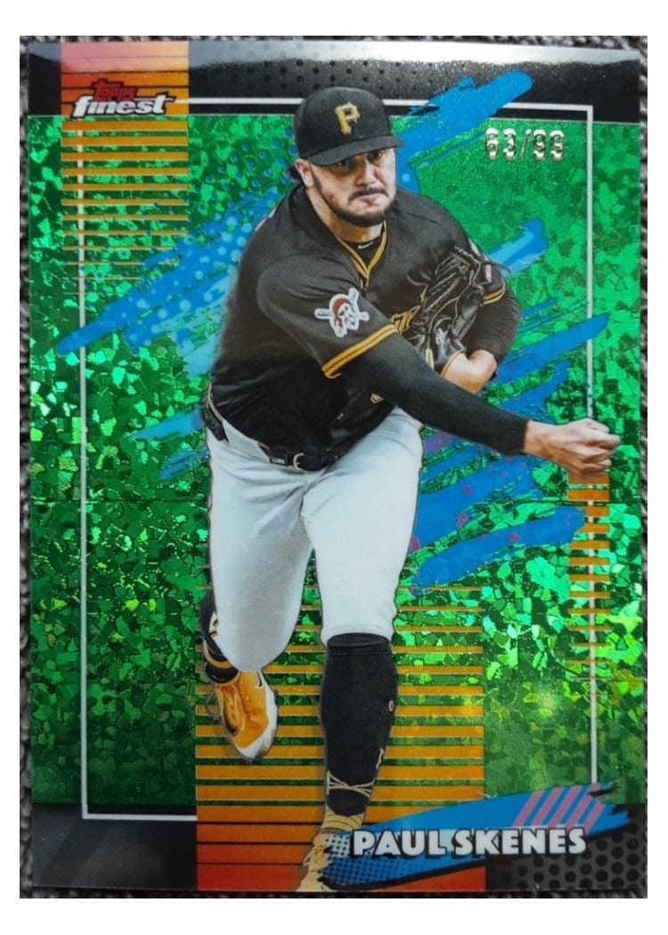 2026 Topps Finest Paul Skenes #110 card