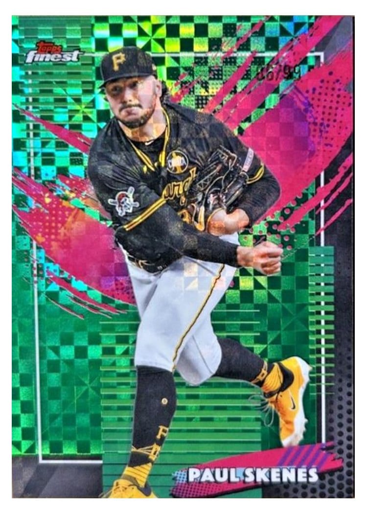 2026 Topps Finest Paul Skenes #110 card
