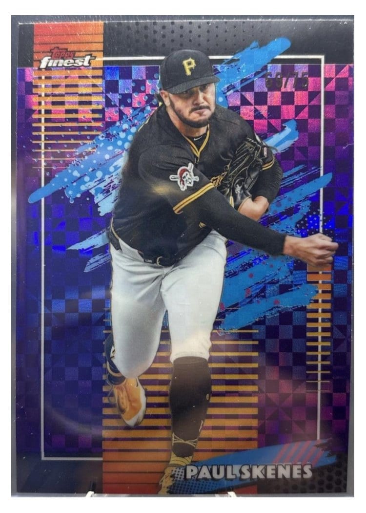 2026 Topps Finest Paul Skenes #110 card