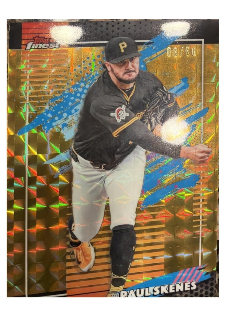 2026 Topps Finest Paul Skenes #110 card
