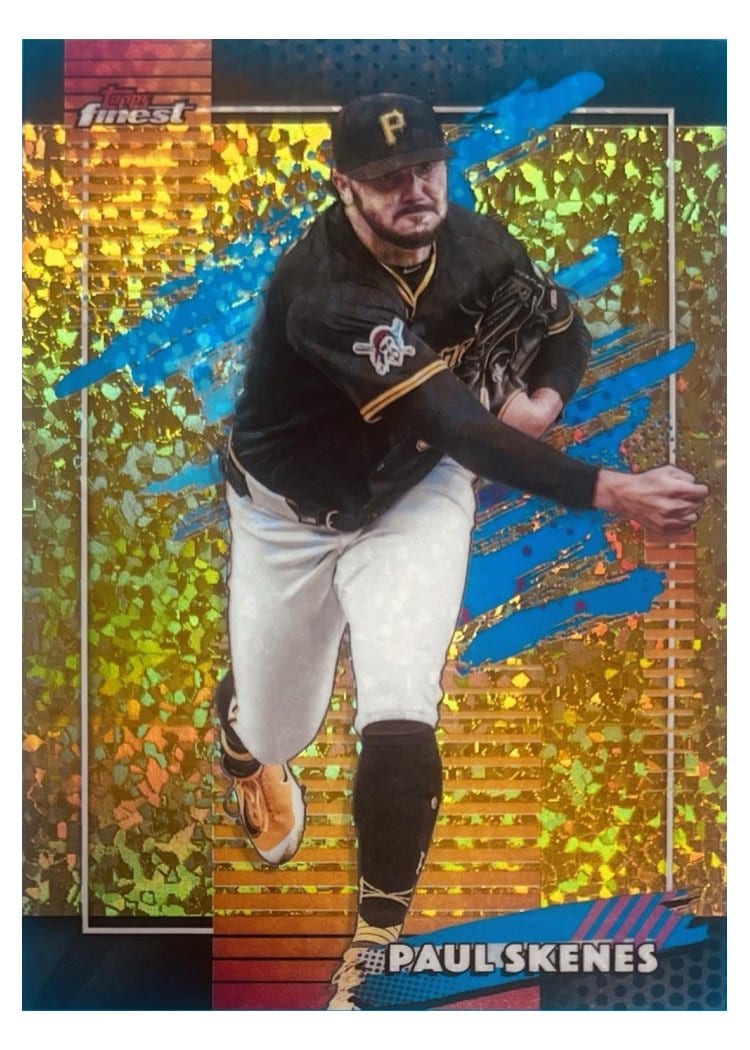 2026 Topps Finest Paul Skenes #110 card
