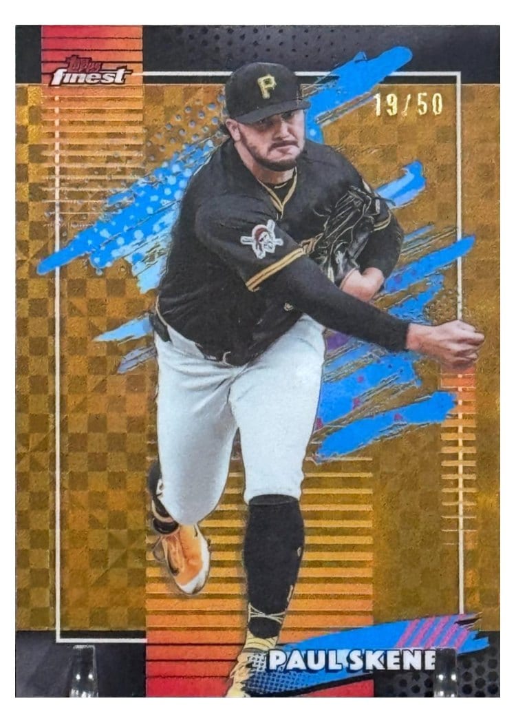 2026 Topps Finest Paul Skenes #110 card