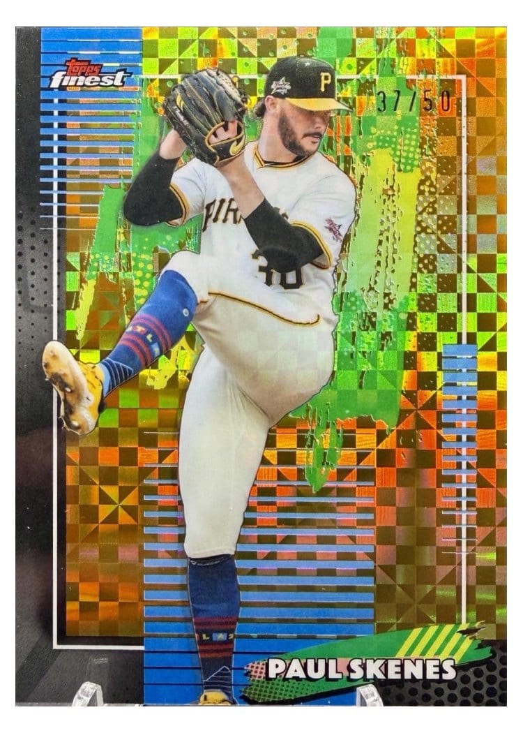 2026 Topps Finest Paul Skenes #110 card