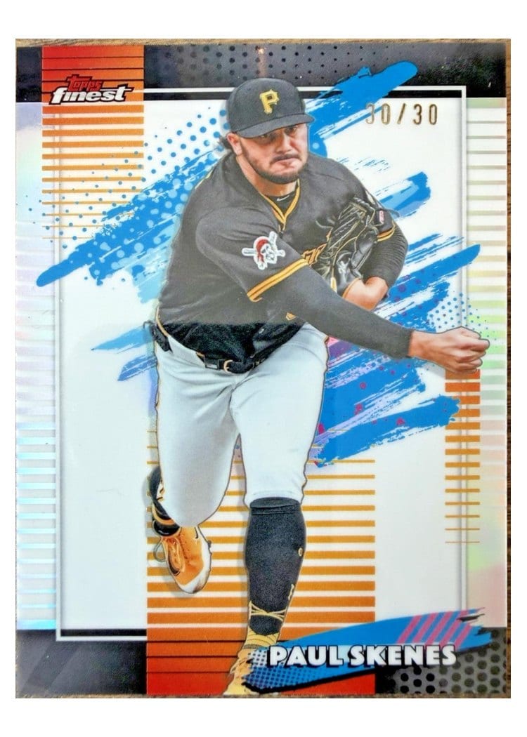 2026 Topps Finest Paul Skenes #110 card