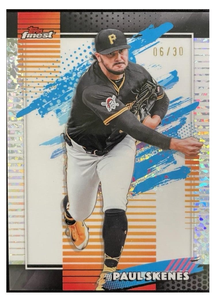 2026 Topps Finest Paul Skenes #110 card