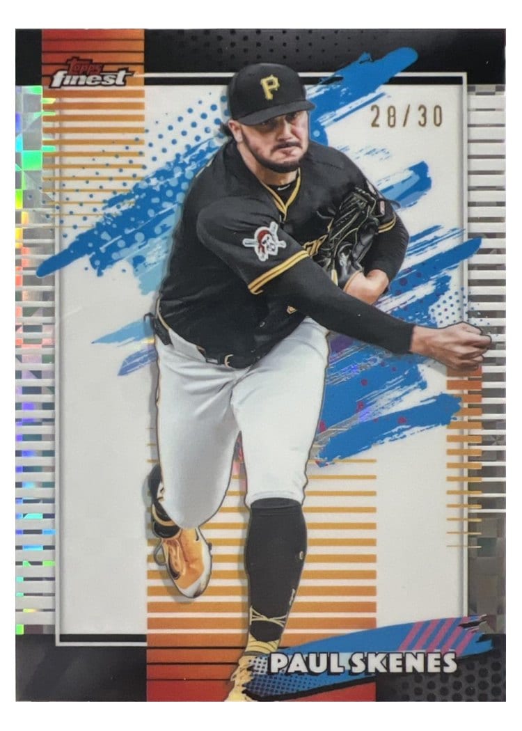 2026 Topps Finest Paul Skenes #110 card