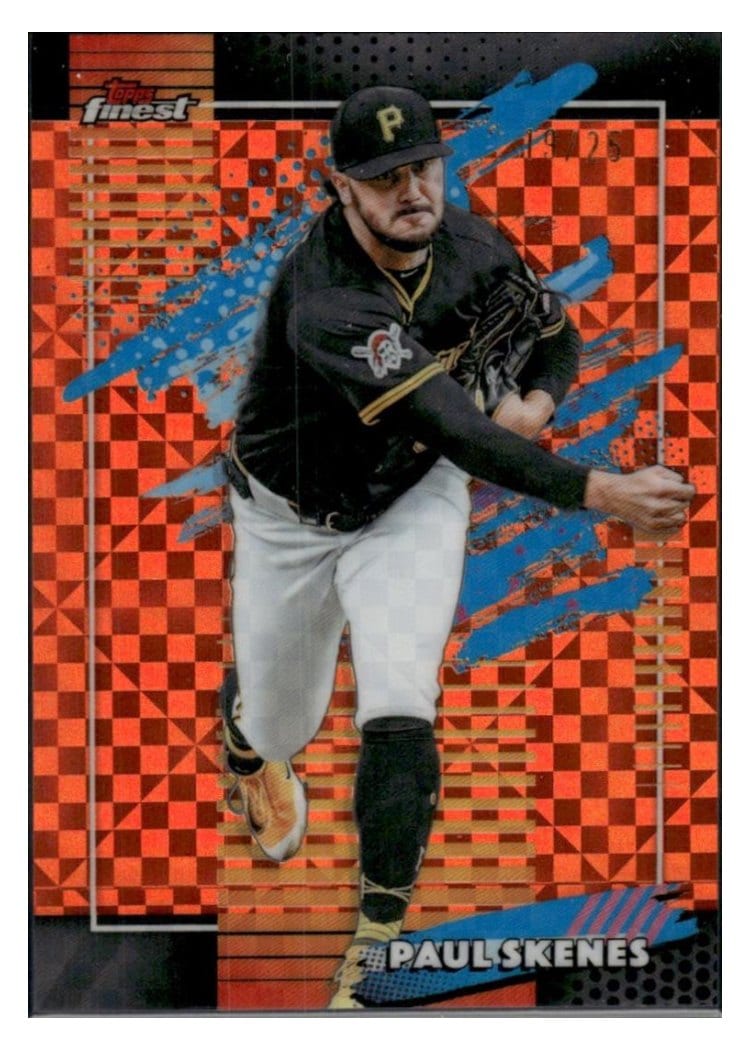 2026 Topps Finest Paul Skenes #110 card