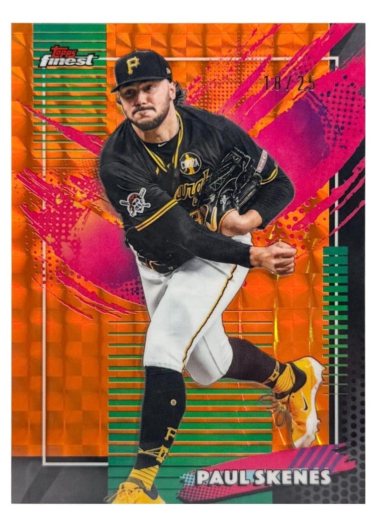 2026 Topps Finest Paul Skenes #110 card