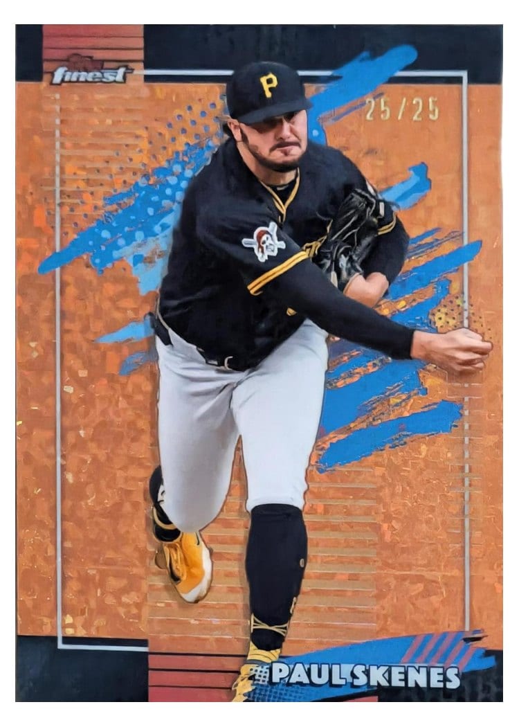2026 Topps Finest Paul Skenes #110 card
