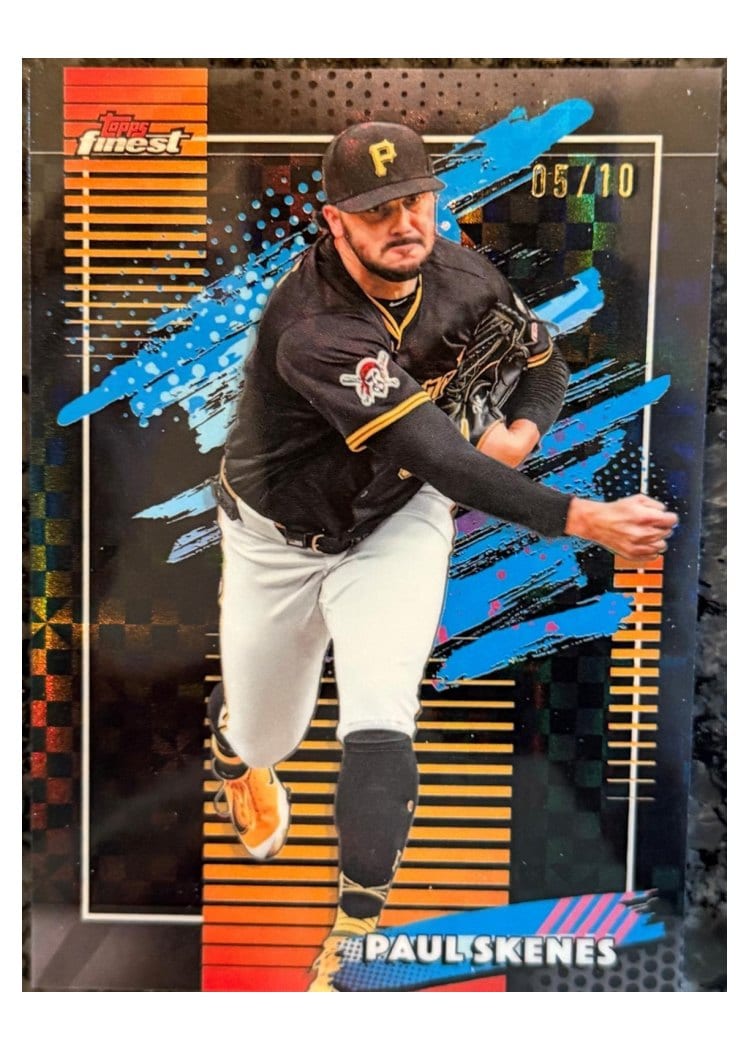 2026 Topps Finest Paul Skenes #110 card