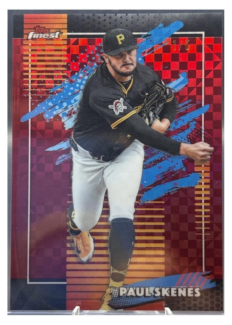 2026 Topps Finest Paul Skenes #110 card