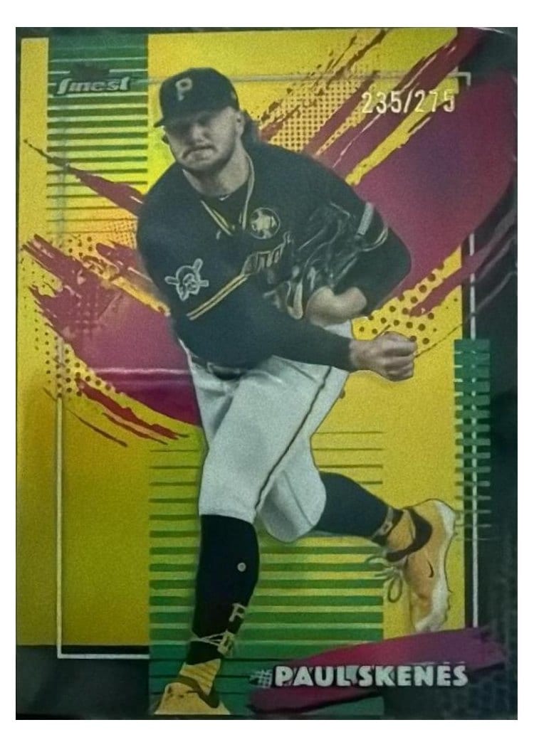 2026 Topps Finest Paul Skenes #210 card