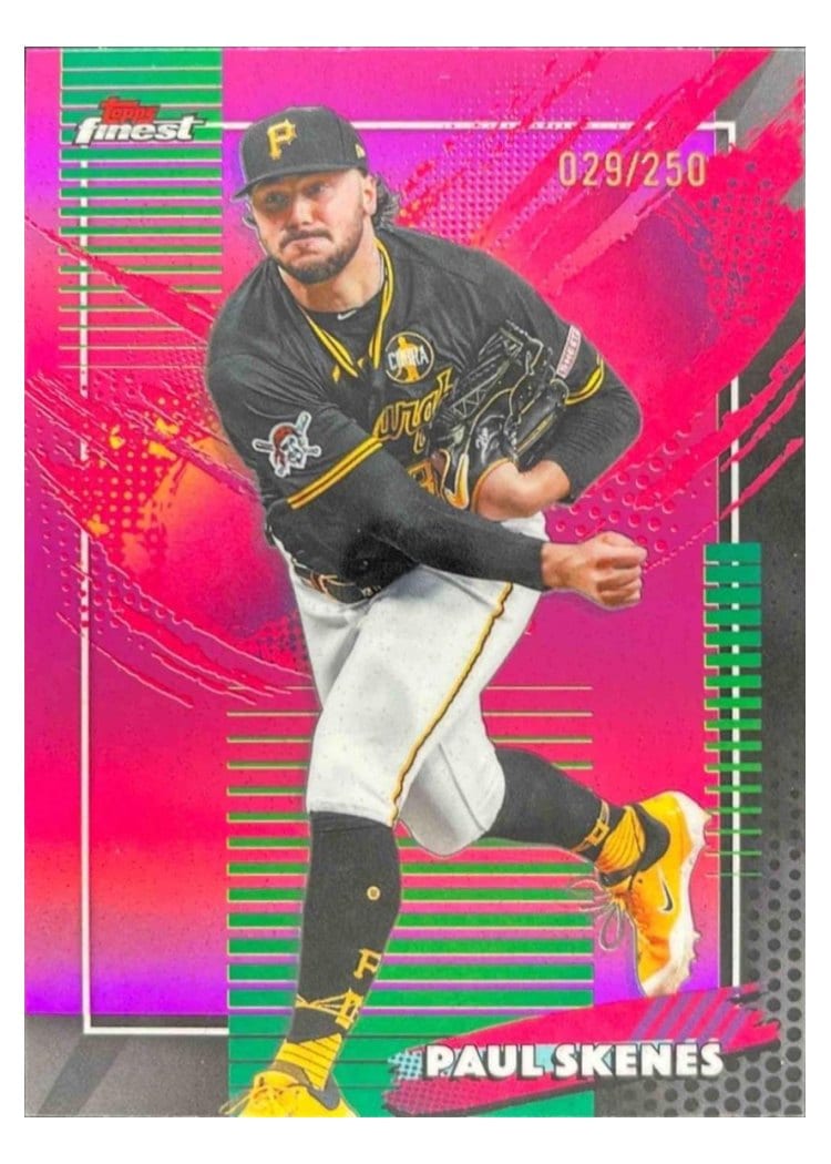 2026 Topps Finest Paul Skenes #210 card