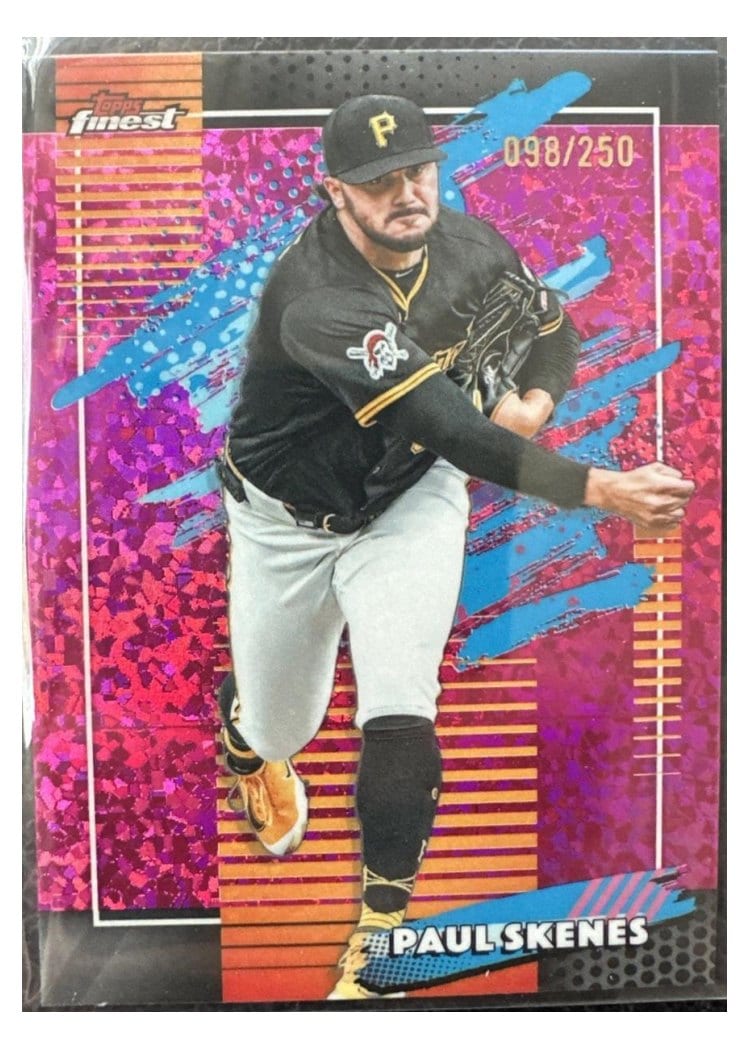 2026 Topps Finest Paul Skenes #210 card