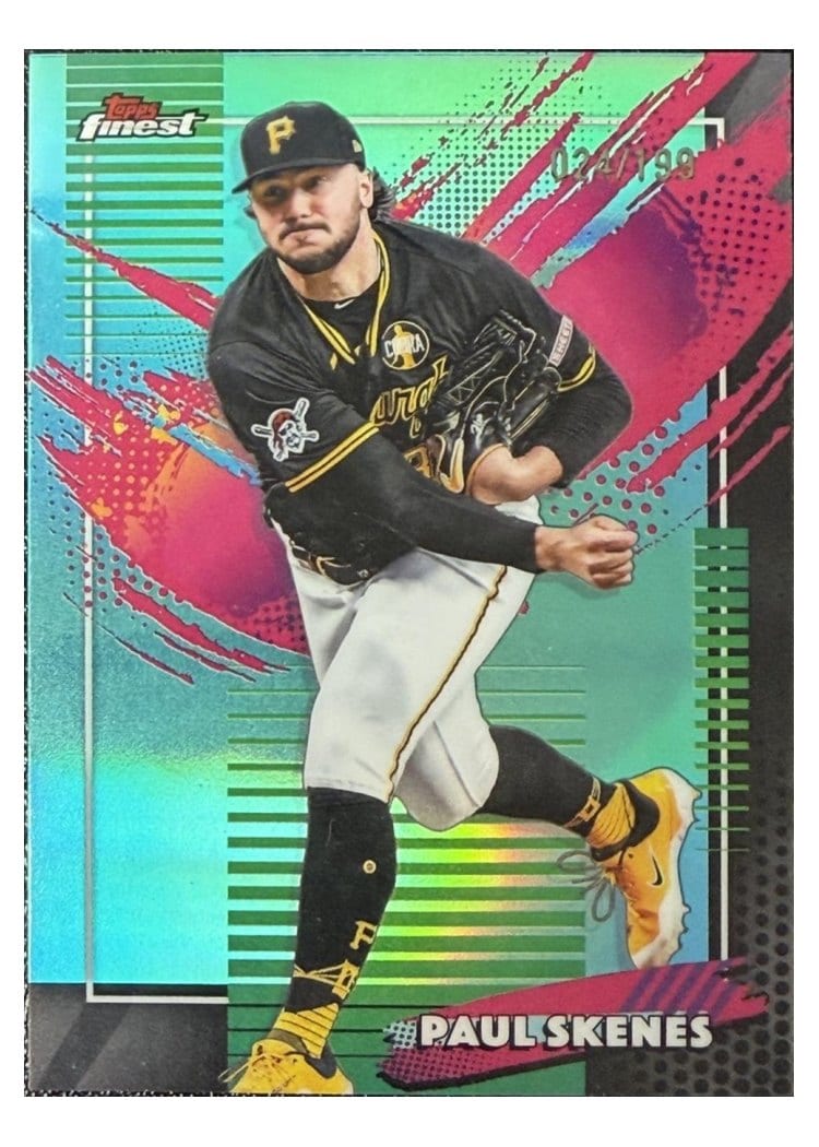 2026 Topps Finest Paul Skenes #210 card