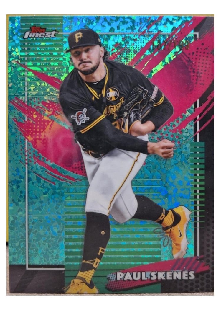 2026 Topps Finest Paul Skenes #210 card