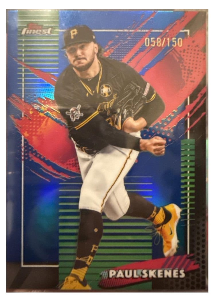 2026 Topps Finest Paul Skenes #210 card