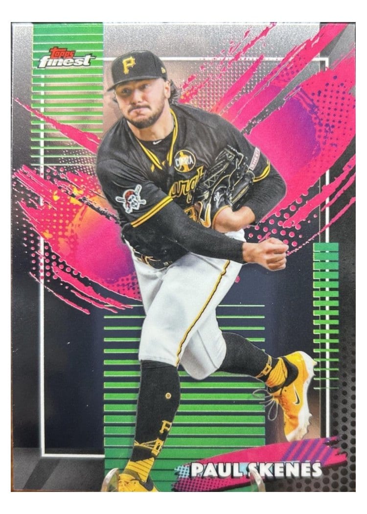 2026 Topps Finest Paul Skenes #210 card