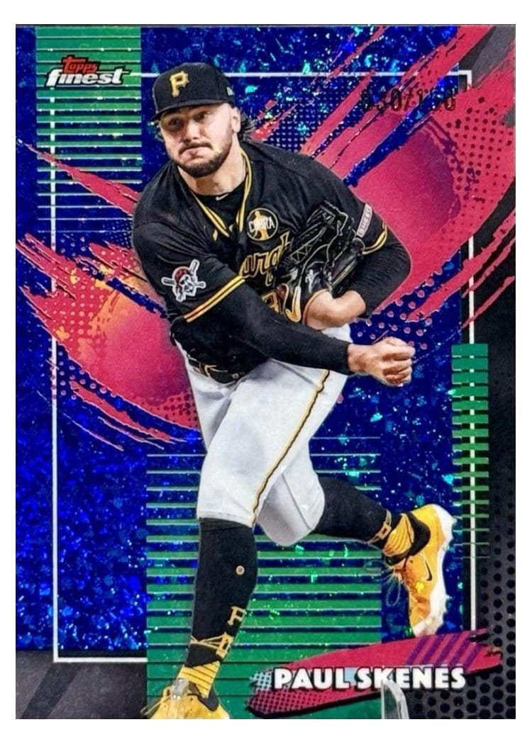 2026 Topps Finest Paul Skenes #210 card