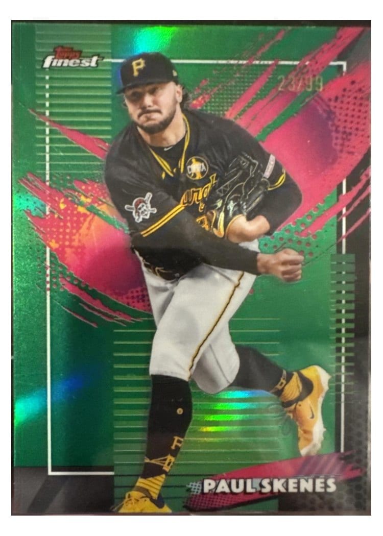 2026 Topps Finest Paul Skenes #210 card