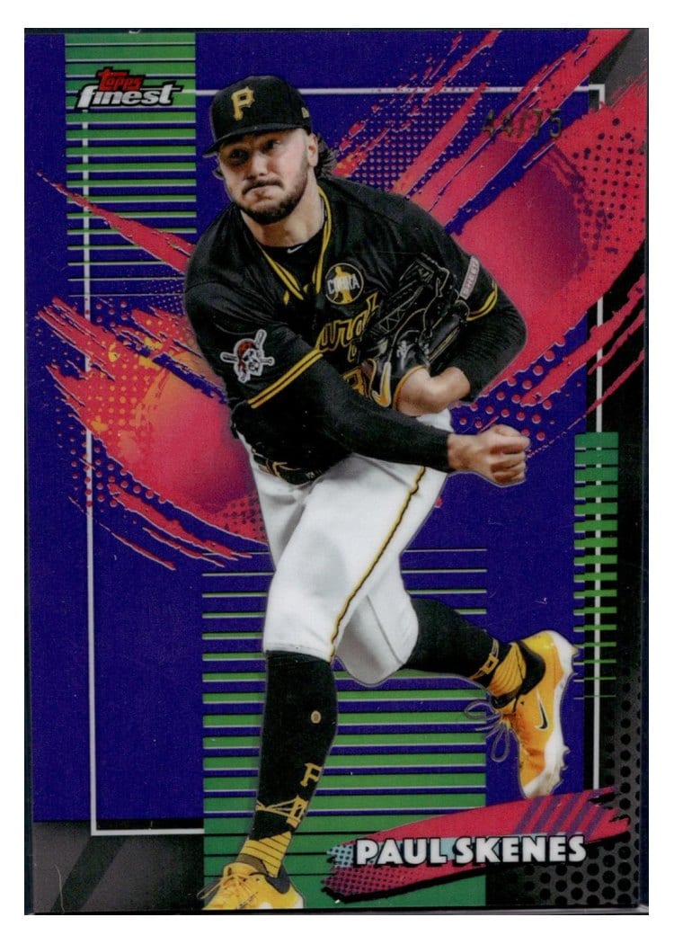 2026 Topps Finest Paul Skenes #210 card
