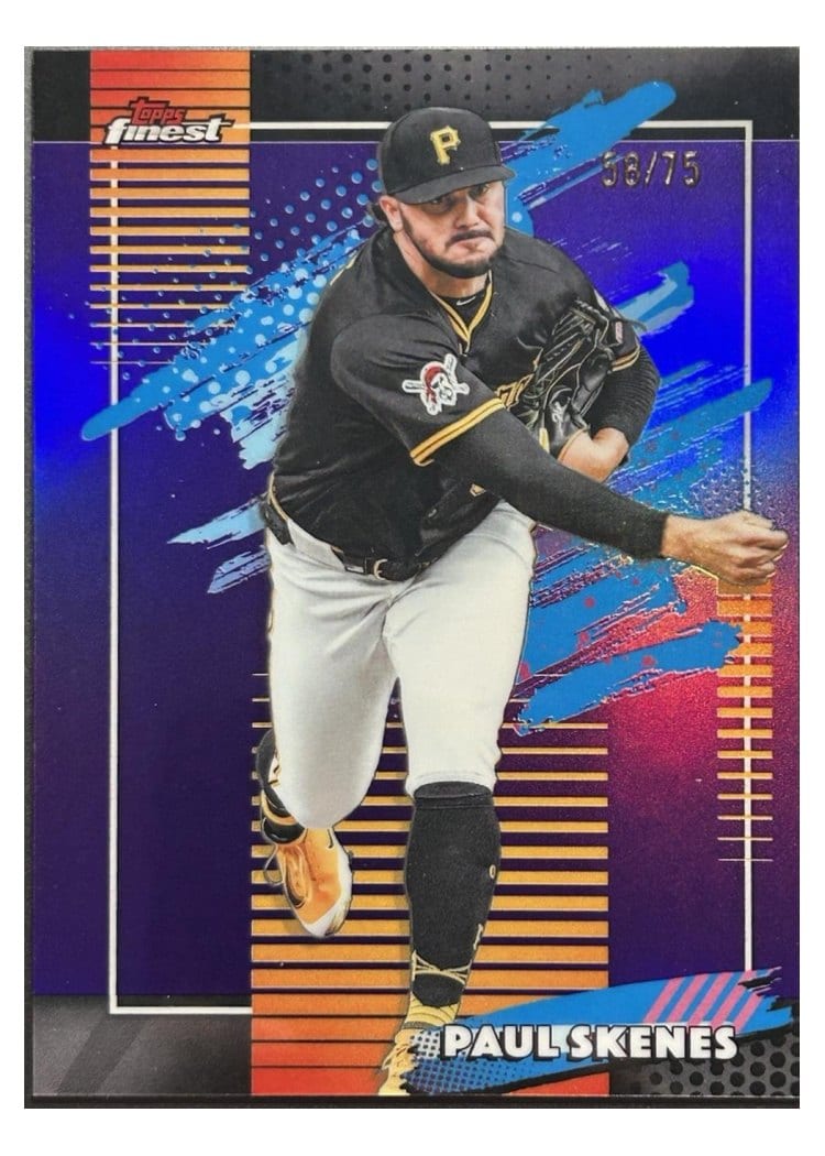 2026 Topps Finest Paul Skenes #210 card