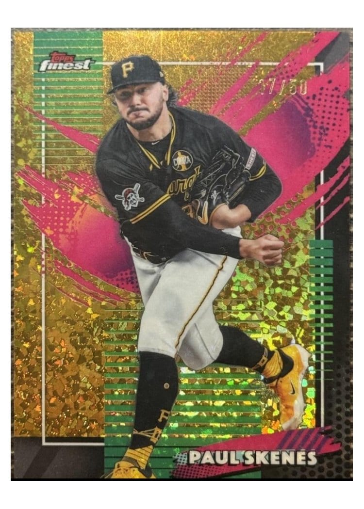 2026 Topps Finest Paul Skenes #210 card