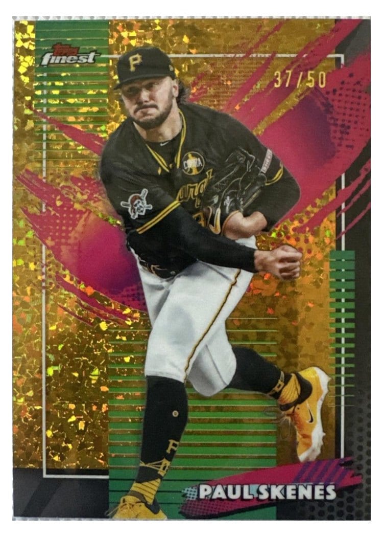 2026 Topps Finest Paul Skenes #210 card