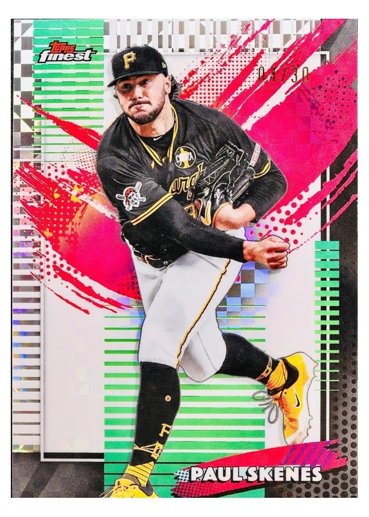 2026 Topps Finest Paul Skenes #210 card