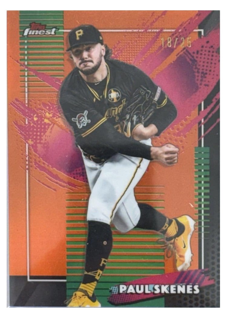 2026 Topps Finest Paul Skenes #210 card