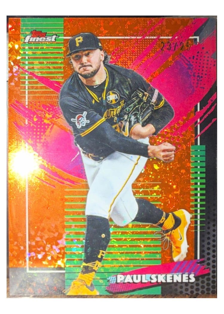 2026 Topps Finest Paul Skenes #210 card