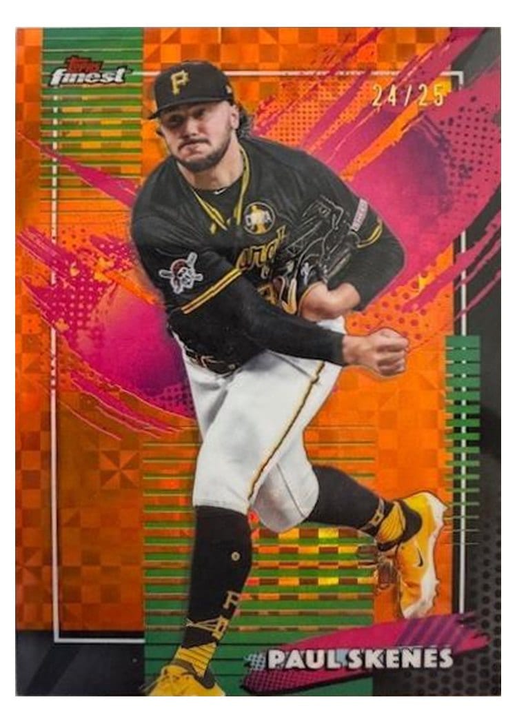 2026 Topps Finest Paul Skenes #210 card