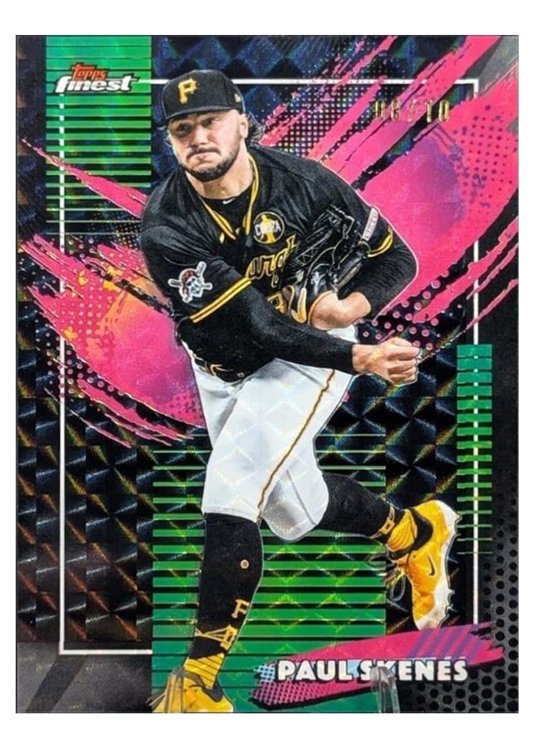 2026 Topps Finest Paul Skenes #210 card