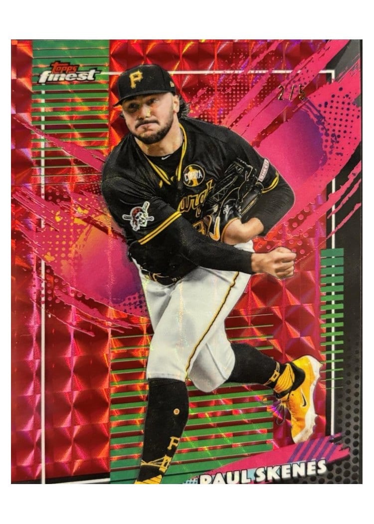 2026 Topps Finest Paul Skenes #210 card