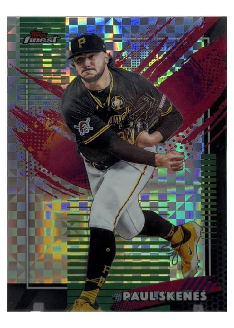 2026 Topps Finest Paul Skenes #210 card