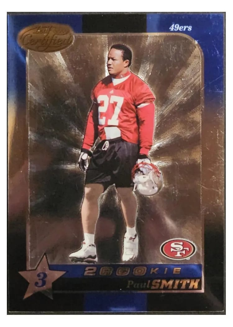 2000 Leaf Certified Paul Smith #182 card