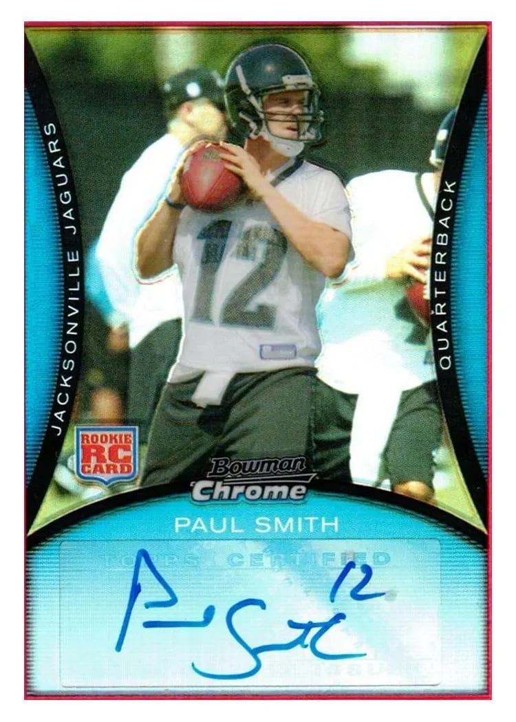 2008 Bowman Chrome Paul Smith #BC63 card