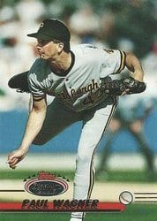 1993 Stadium Club Base Set Paul Wagner #710 card