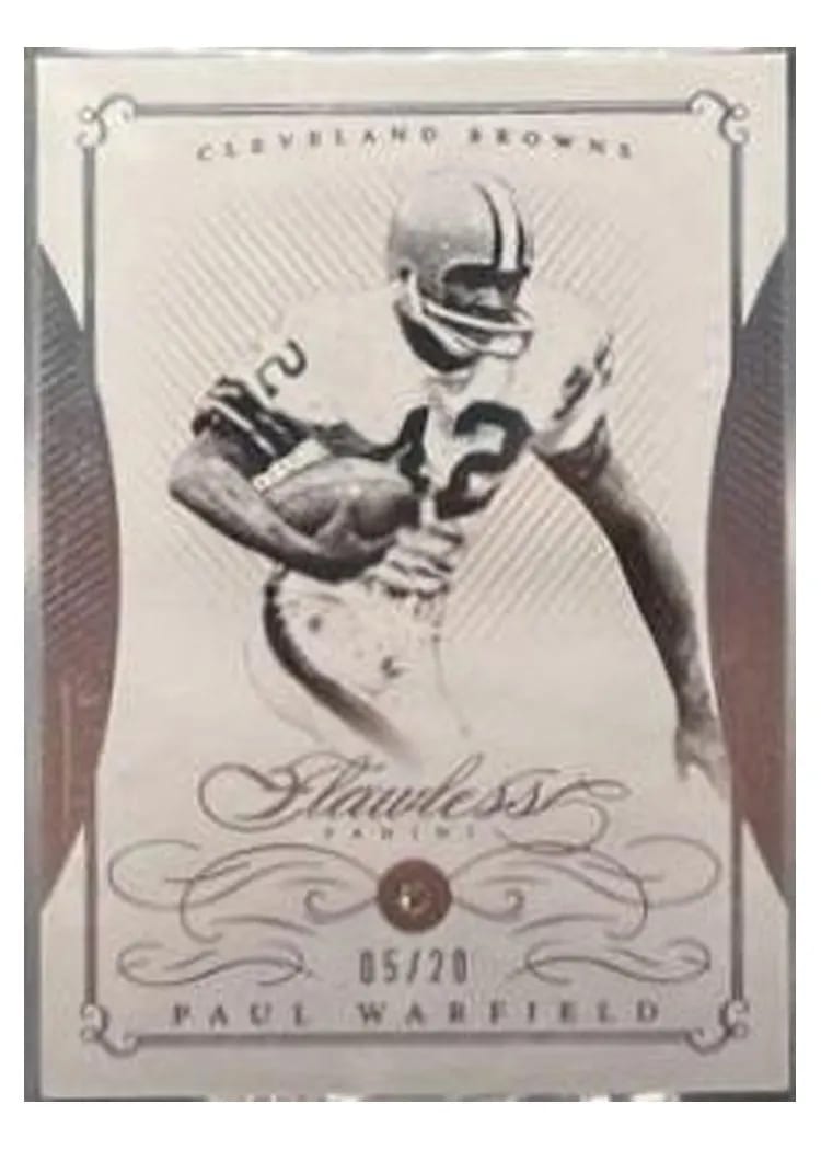 2015 Panini Flawless Paul Warfield #90 card