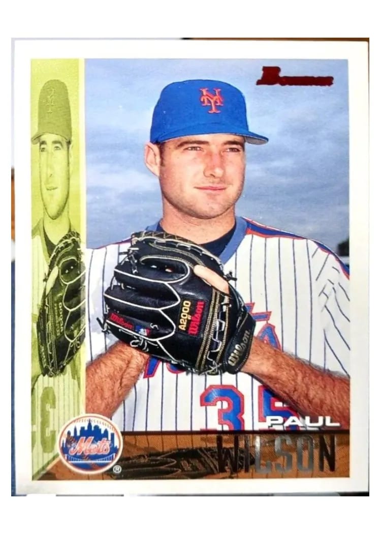 1995 Bowman Paul Wilson #136 card
