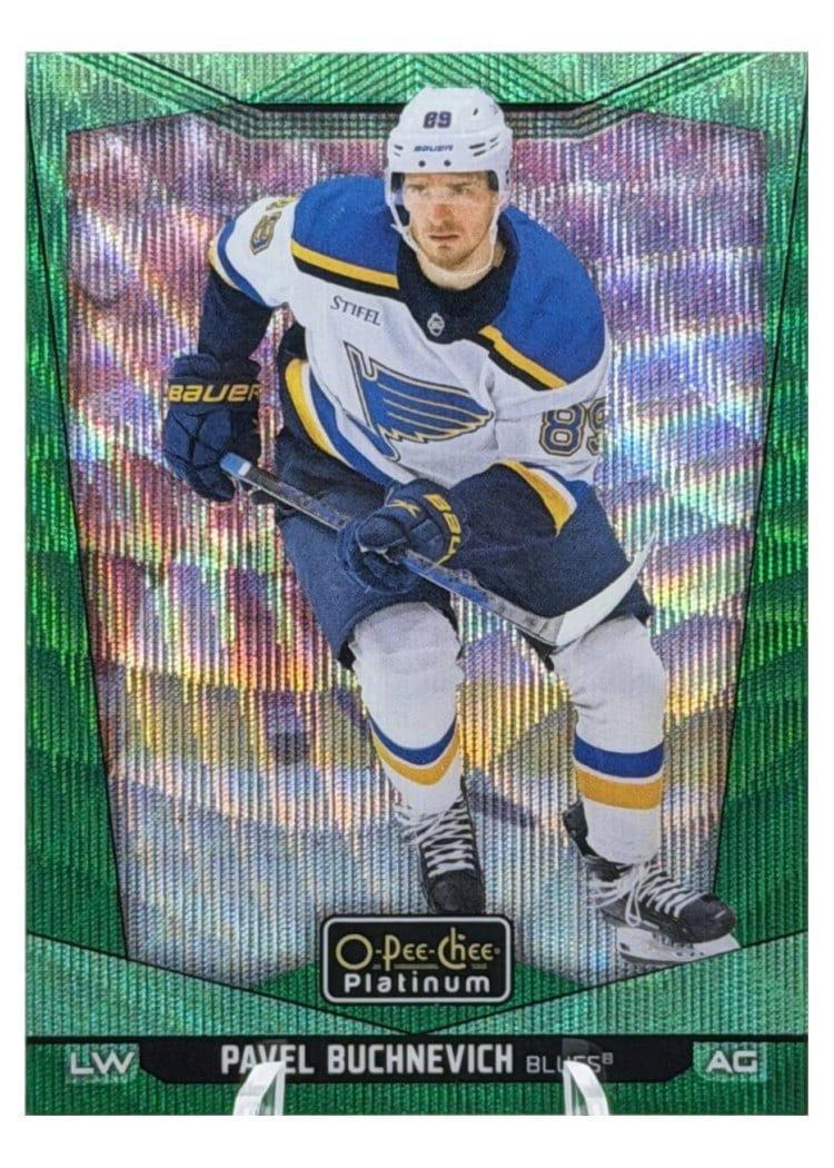 2024-25 O-Pee-Chee Platinum Base Set Pavel Buchnevich #118 card