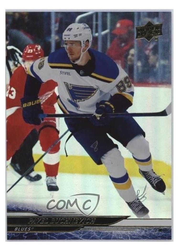 2024-25 Upper Deck Base Set Pavel Buchnevich Silver Foil #158 card