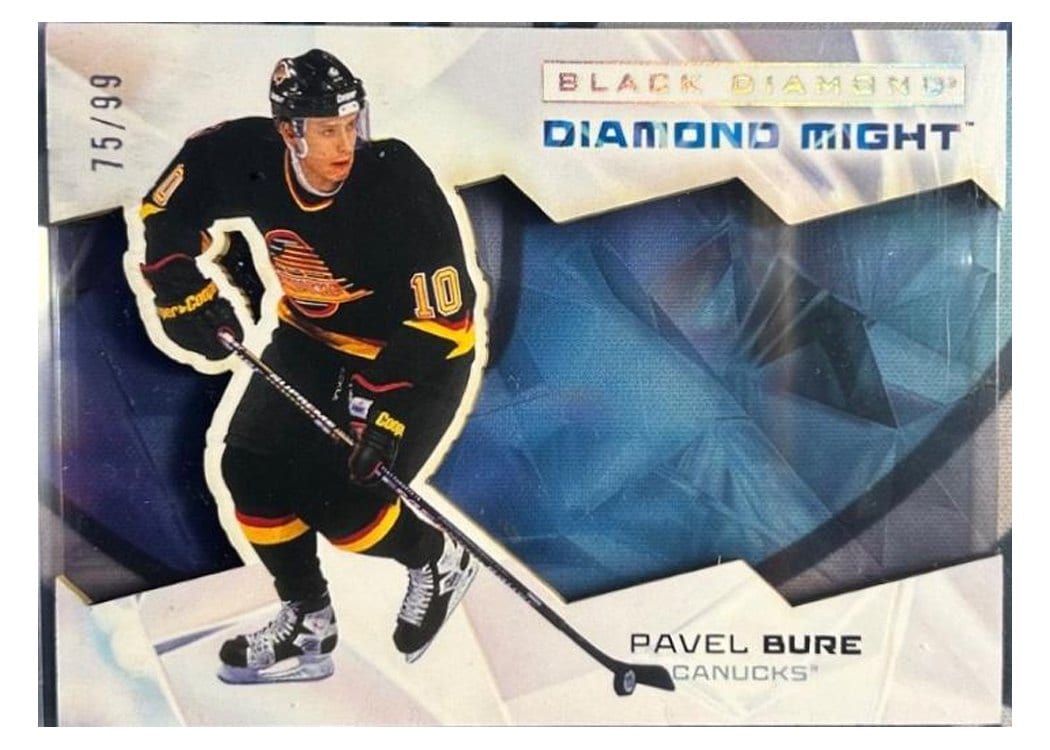 2025-26 Upper Deck Black Diamond Diamond Might Pavel Bure #DM-PB card