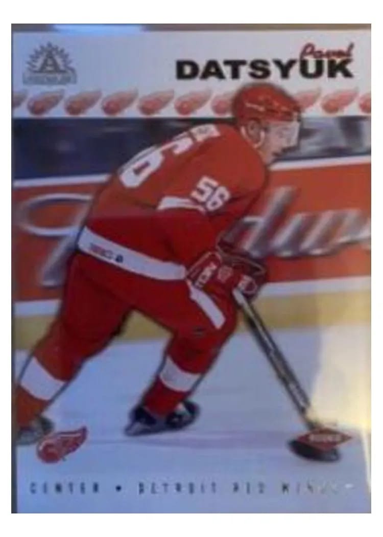 2001 Pacific Adrenaline Pavel Datsyuk #207 card