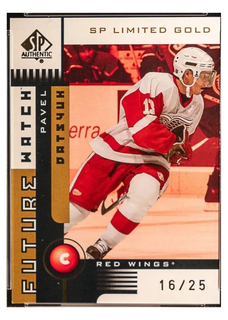 2001 SP Authentic Pavel Datsyuk #145 card