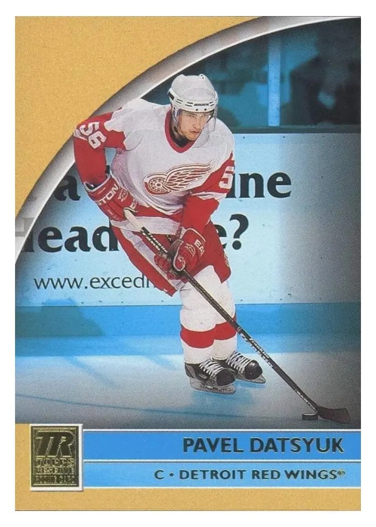 2001 Topps Reserve Pavel Datsyuk #117 card